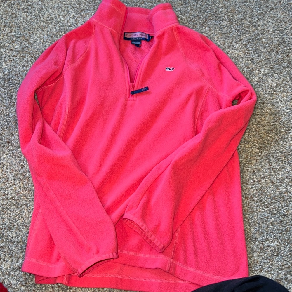 Vineyard vines womens fleece pullover